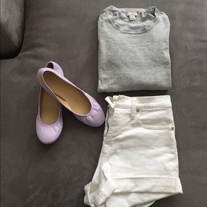 JCrew Lavender Cece ballet flats 🦄