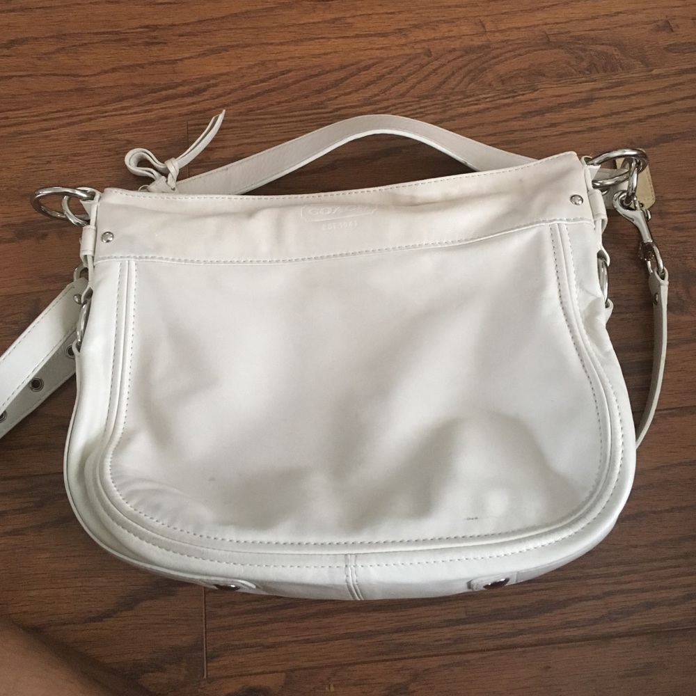 Coach tan purse