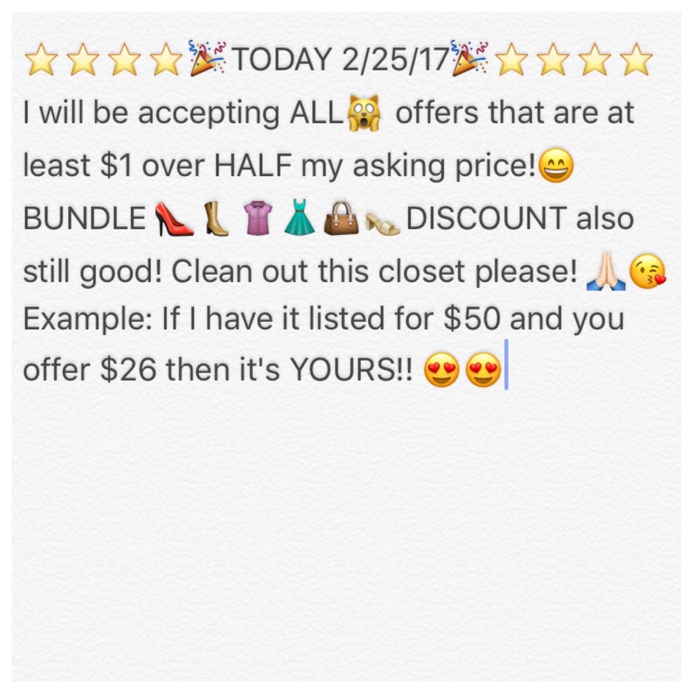 ⭐️⭐️🎉🎉🎉TAKE ADVANTAGE!!🎉🎉🎉⭐️⭐️