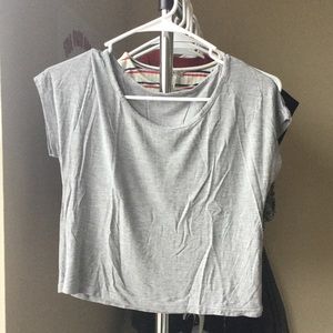 Brandy Melville knockoff grey shirt