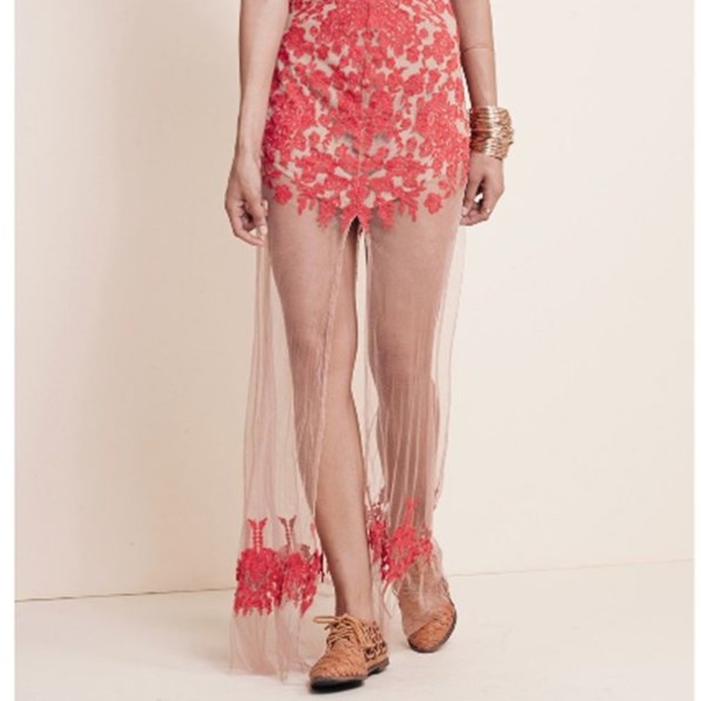 FLL Luau maxi skirt