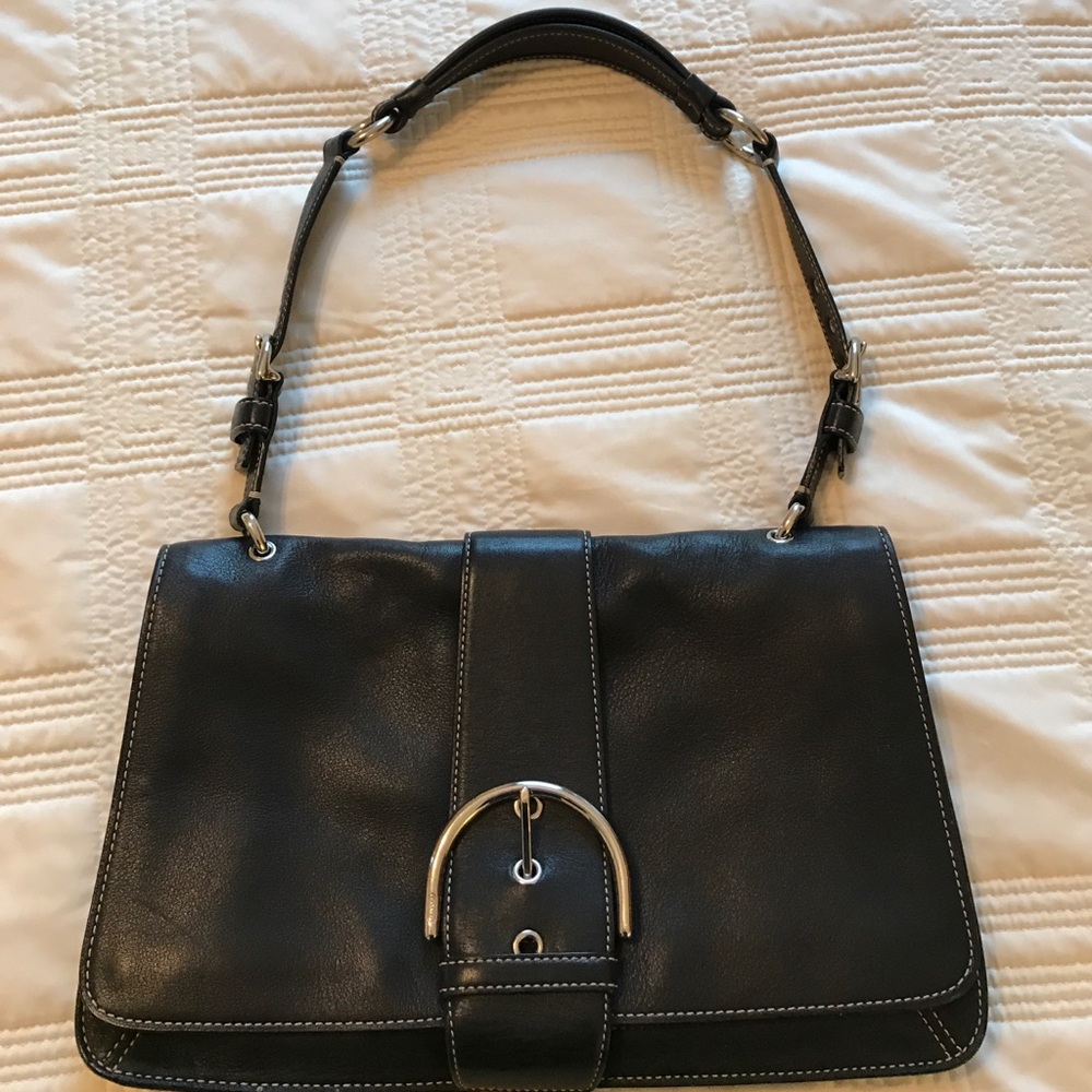 Coach black purse
