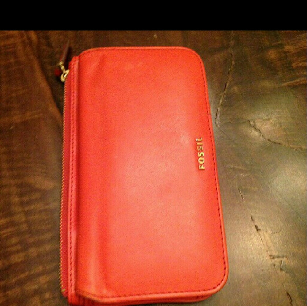 AUTHENTIC FOSSIL LEATHER WALLET