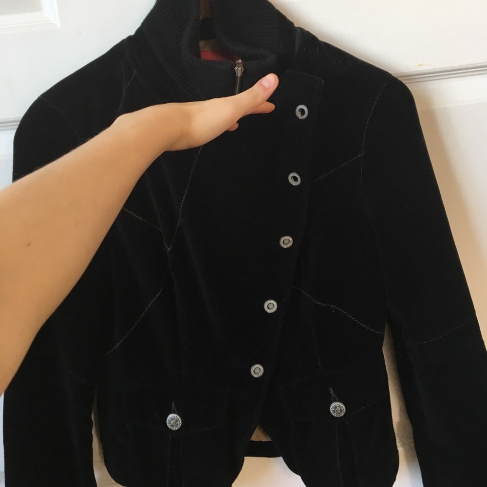 Velvet jacket - Picture 2 of 4