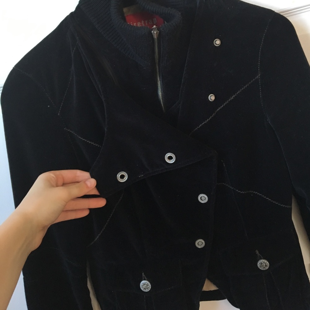 Velvet jacket - Picture 3 of 4