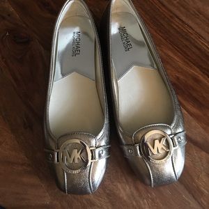 MICHAEL KORS
FULTON METALLIC LEATHER MOCCASIN