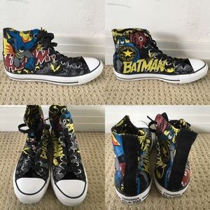 Batman High Top Converse