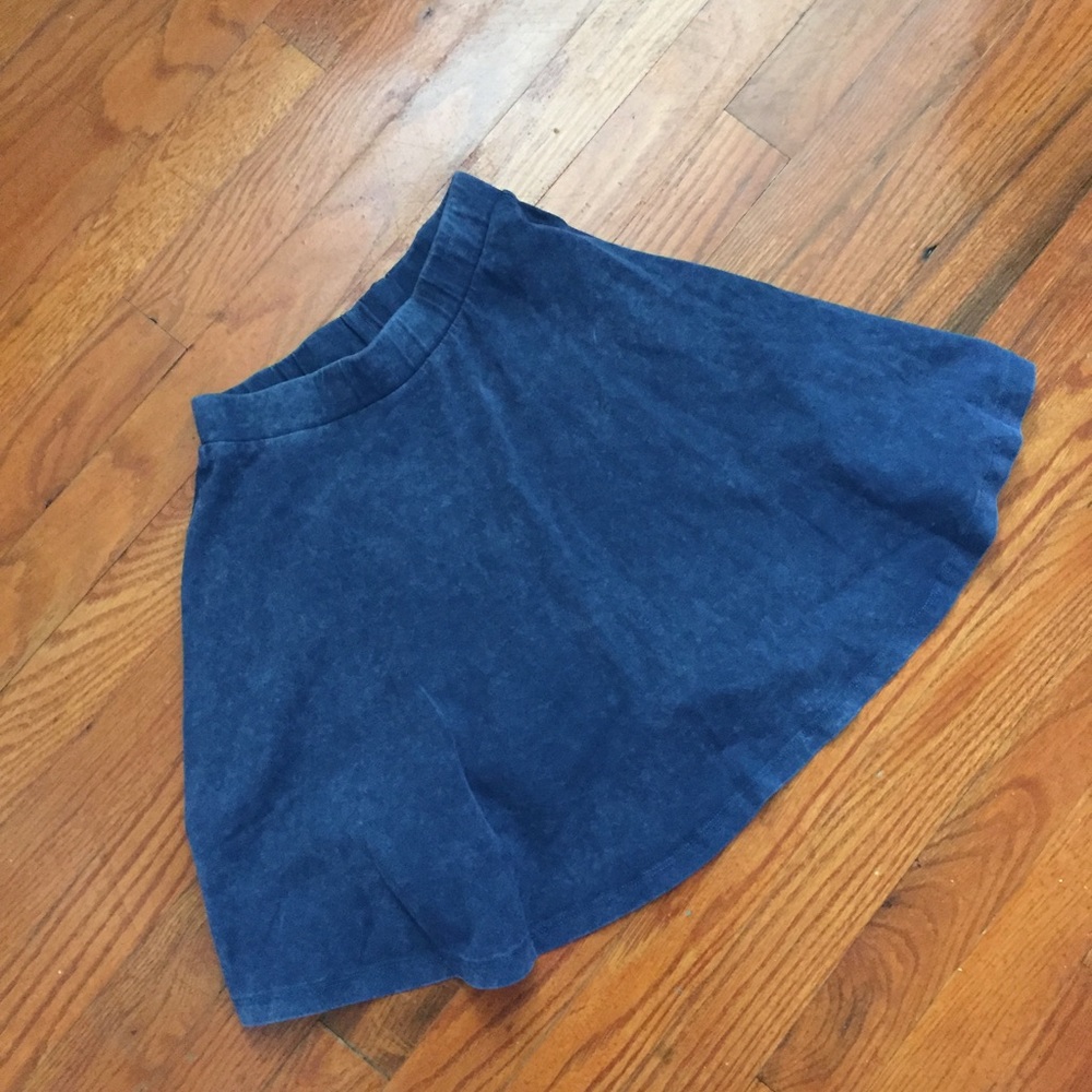 Denim Looking Skirt