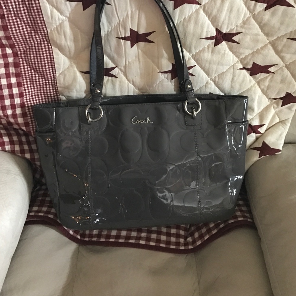 Patent leather coach 1 hour sale!!!!