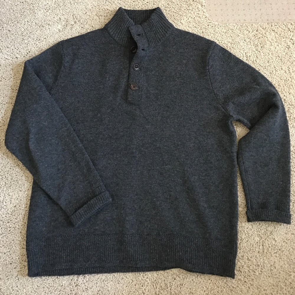J Crew 1/4 pullover sweater