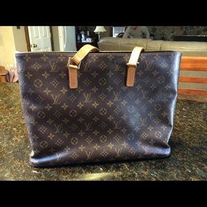 Authentic Louis Vuitton zip-top Handbag