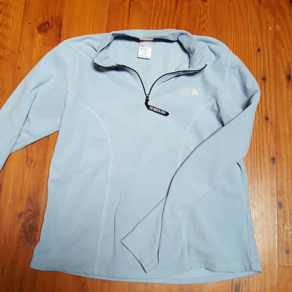 The north face quarter zip fleece m