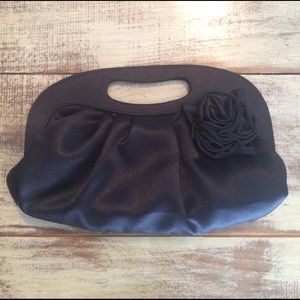 Small black clutch