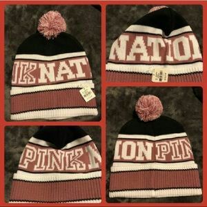 Victoria's Secret Pink Beanie NWT