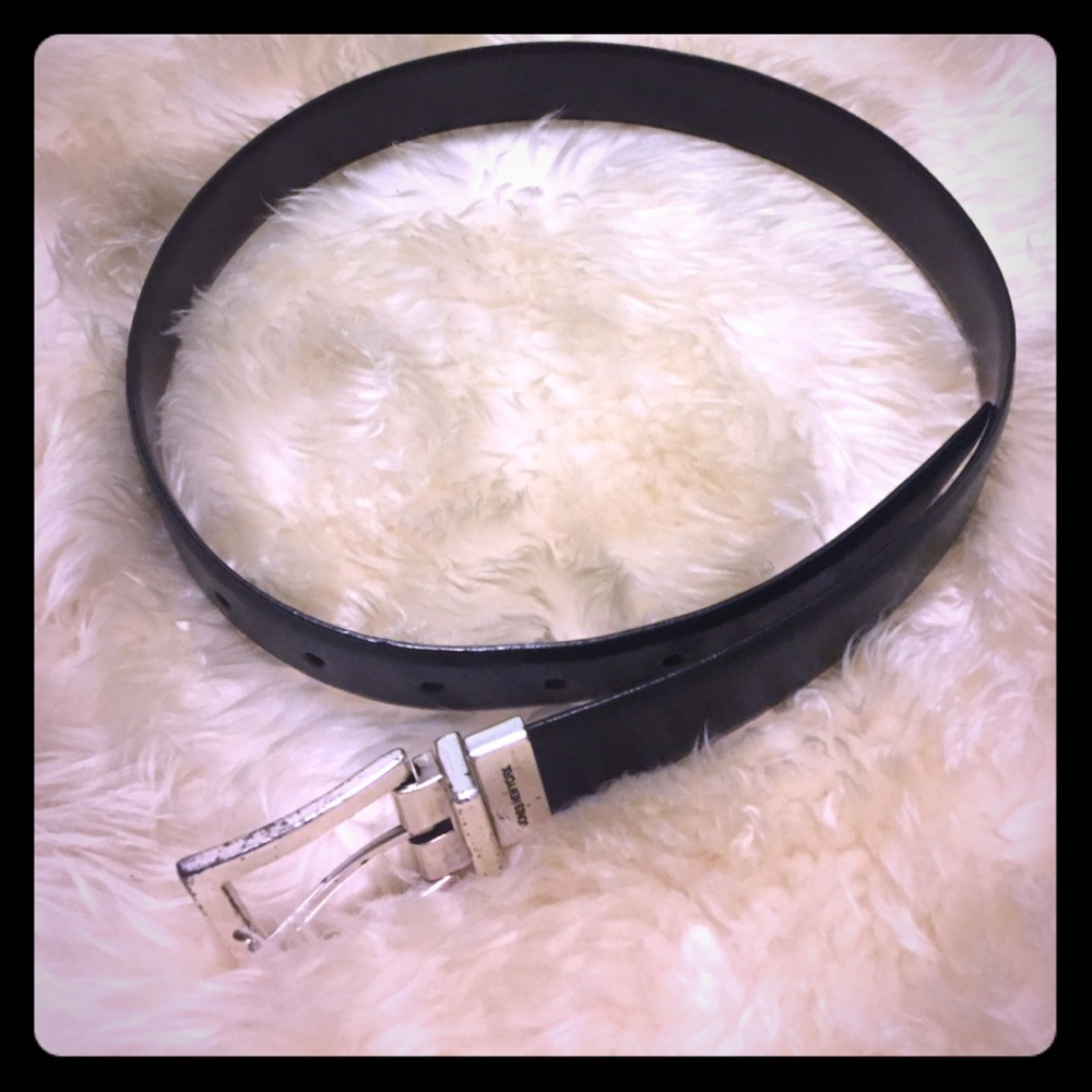 Jones NY Reversible Black/ Dark Brown Belt