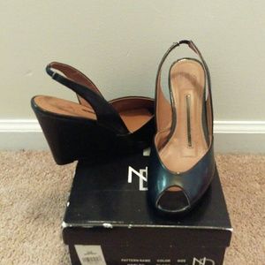 Weekend Sale! Black wedges