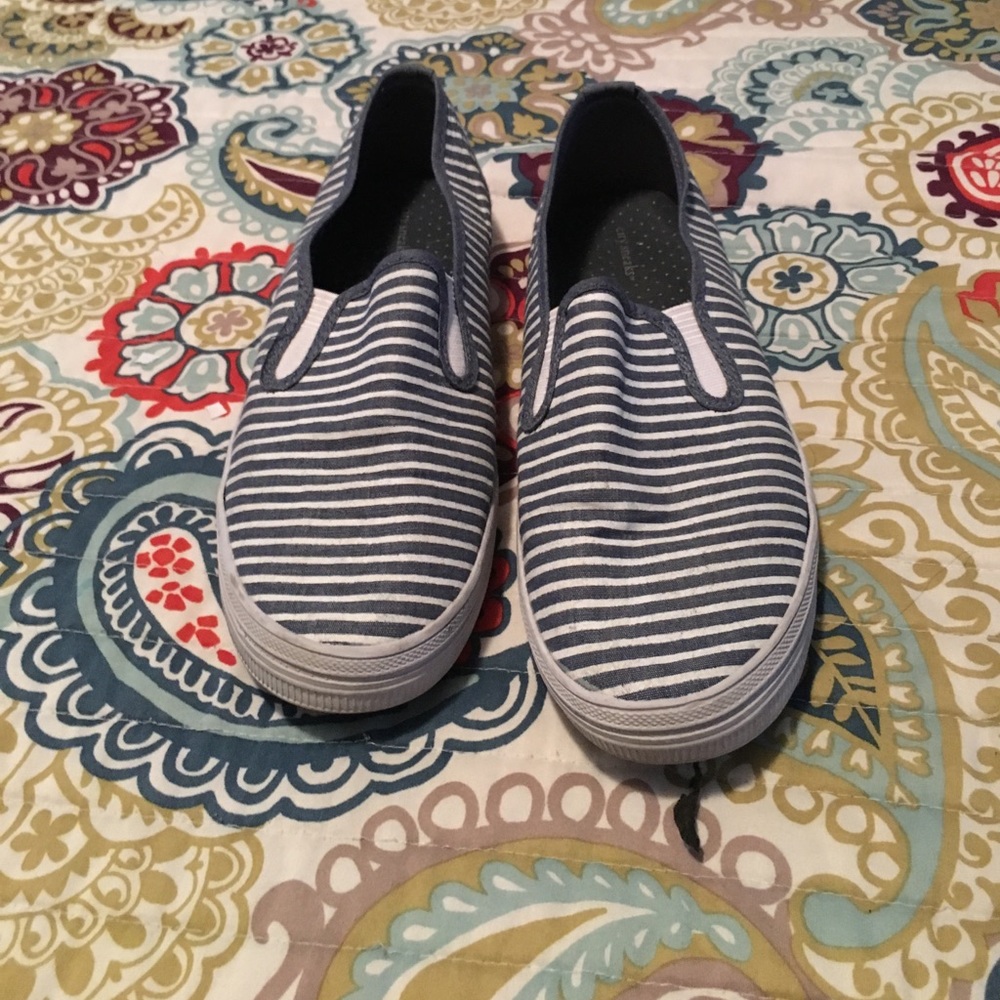 Stripped shoes