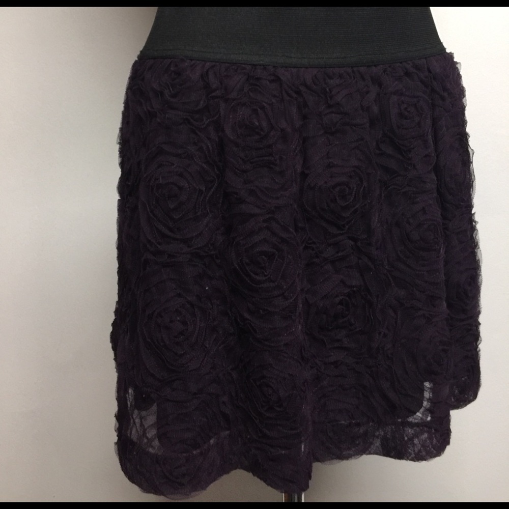 Stoosh Deep Plum Skirt