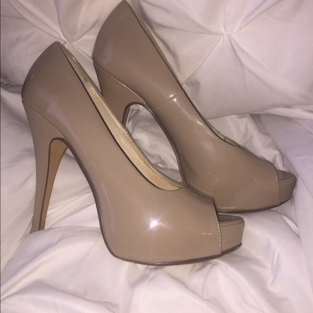 Chinese Laundry Nude Pageant Prom Heels