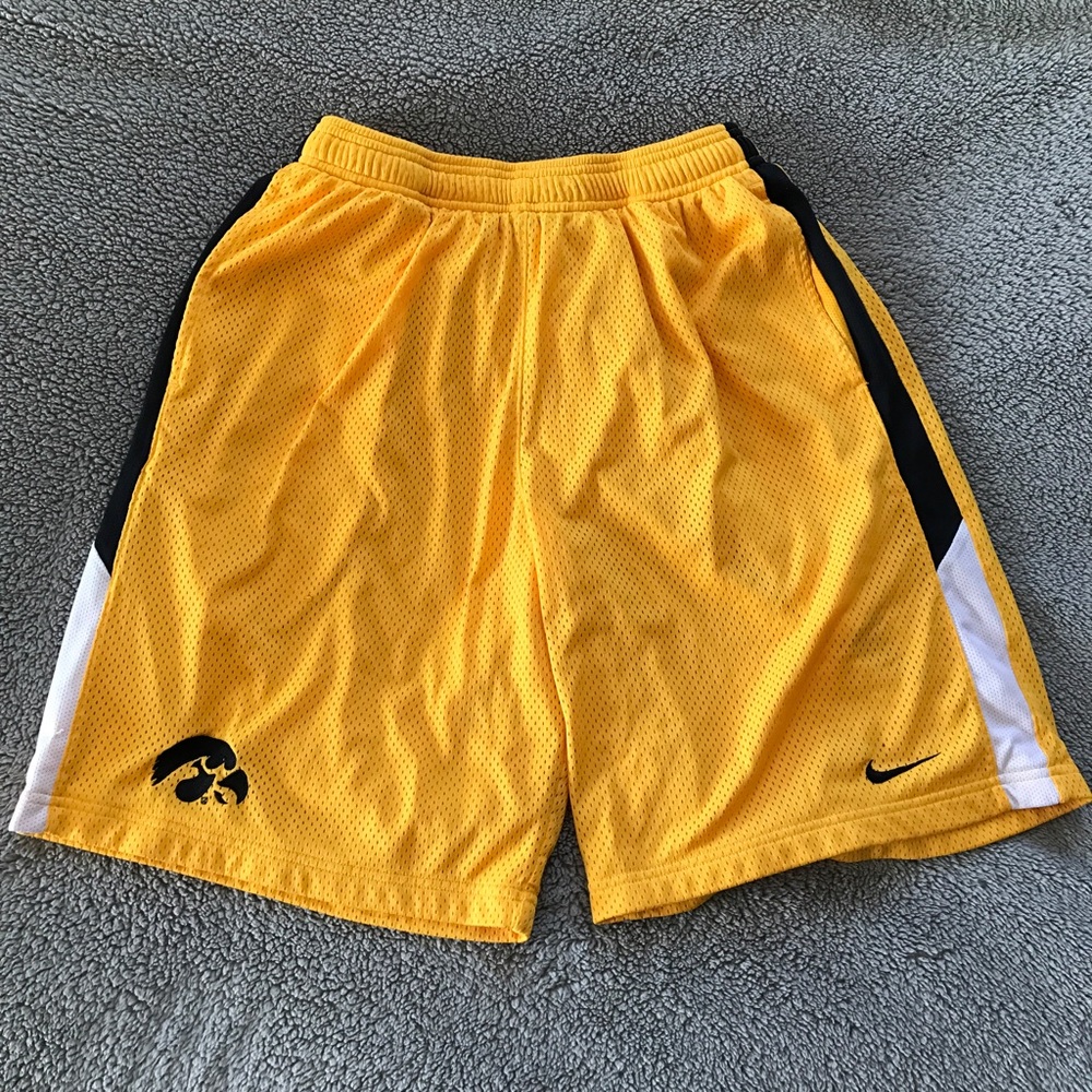 Dri-Fit Mesh Iowa Hawkeyes Basketball Shorts