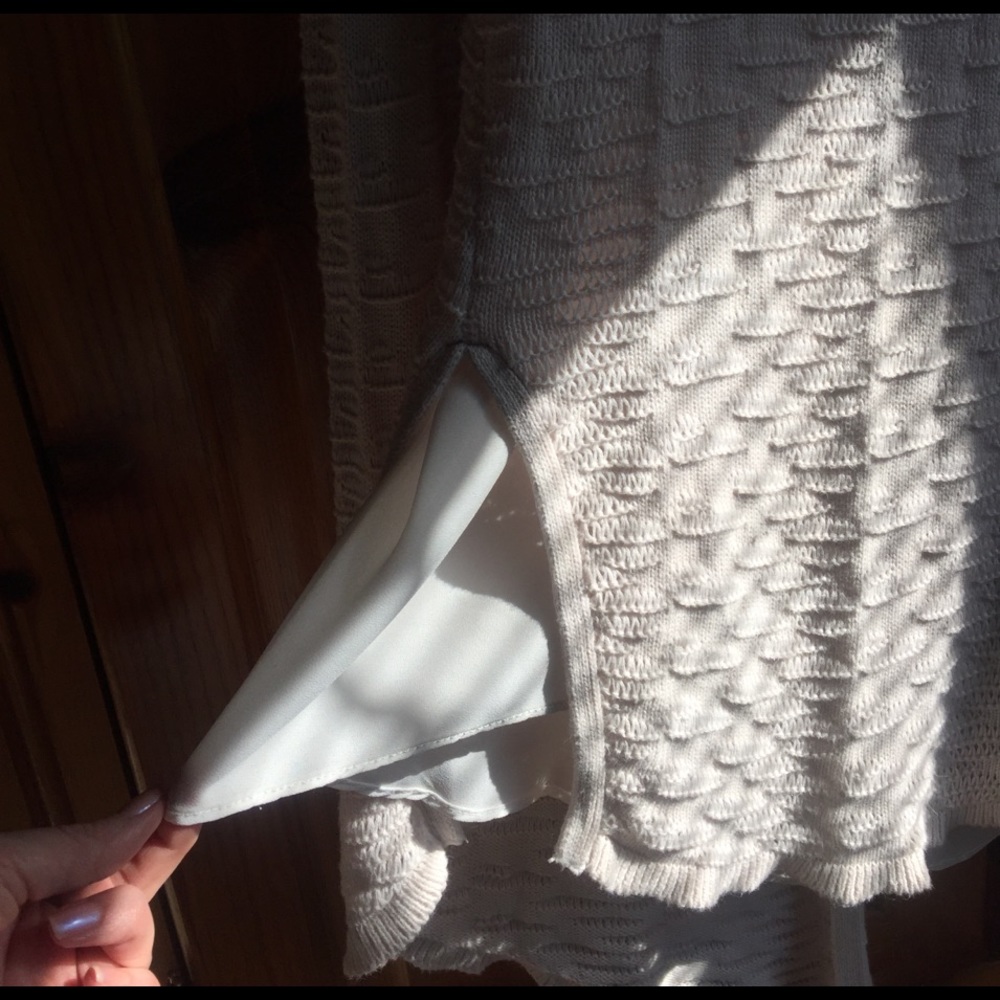 WHBM Hi-Lo Fairy Sweater Sz M