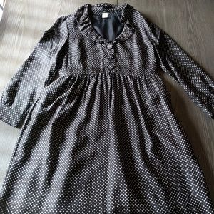 J. Crew Polka Dot Silk Dress