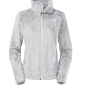 Women's Grey osito North Face jacket