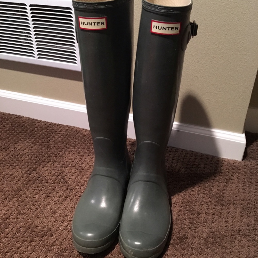 Hunter rain boots