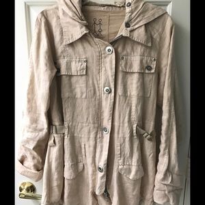 Spring linen jacket-Pete & Greta