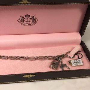 NWT Juicy Couture bracelet in silver