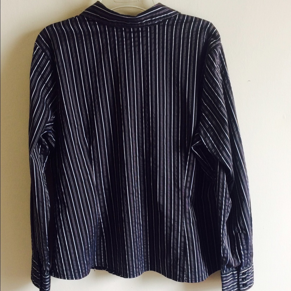 APT 9 Long Sleeve Blouse Sz XL - Picture 2 of 4