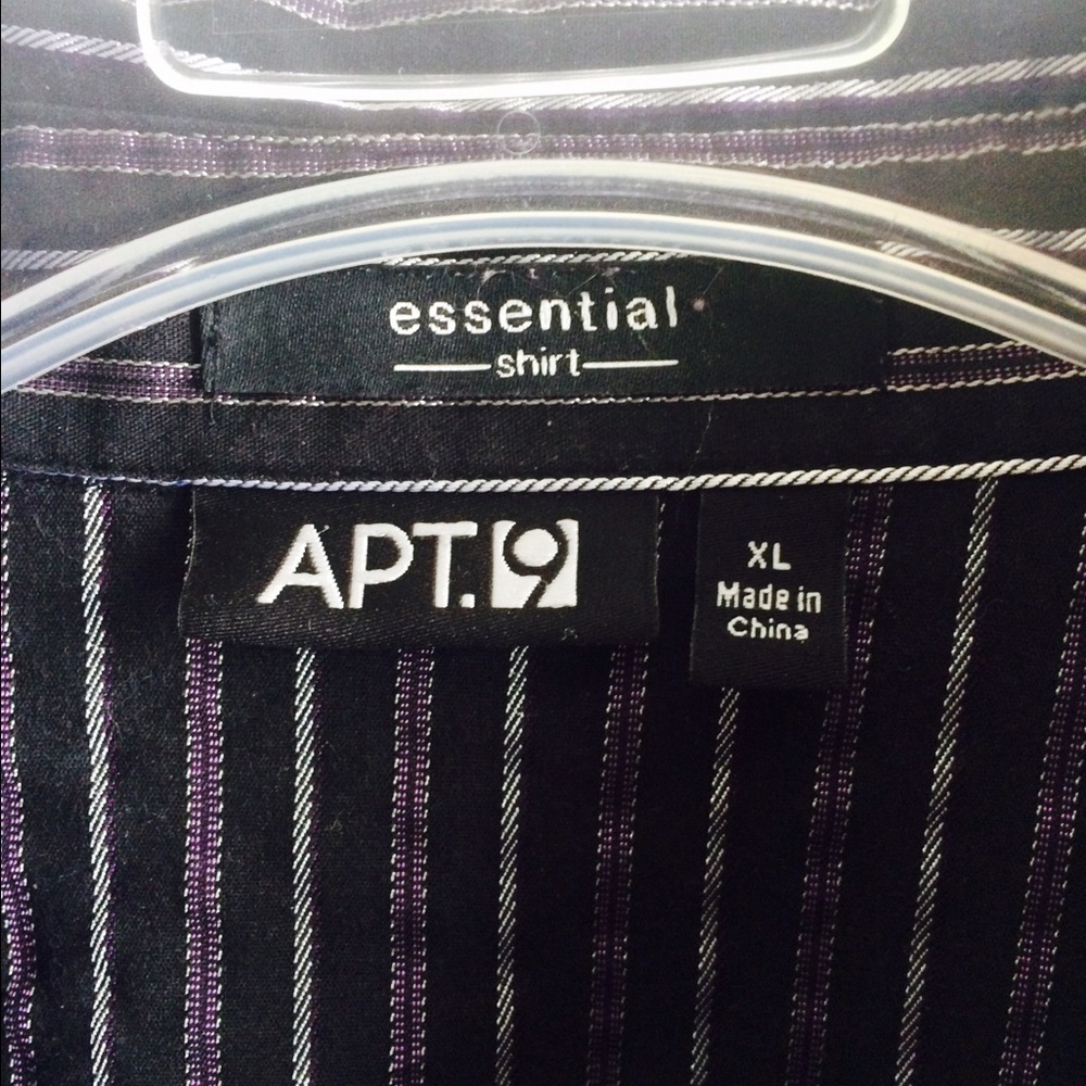 APT 9 Long Sleeve Blouse Sz XL - Picture 3 of 4