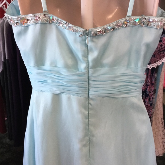 Mint Prom Dress - Picture 4 of 7