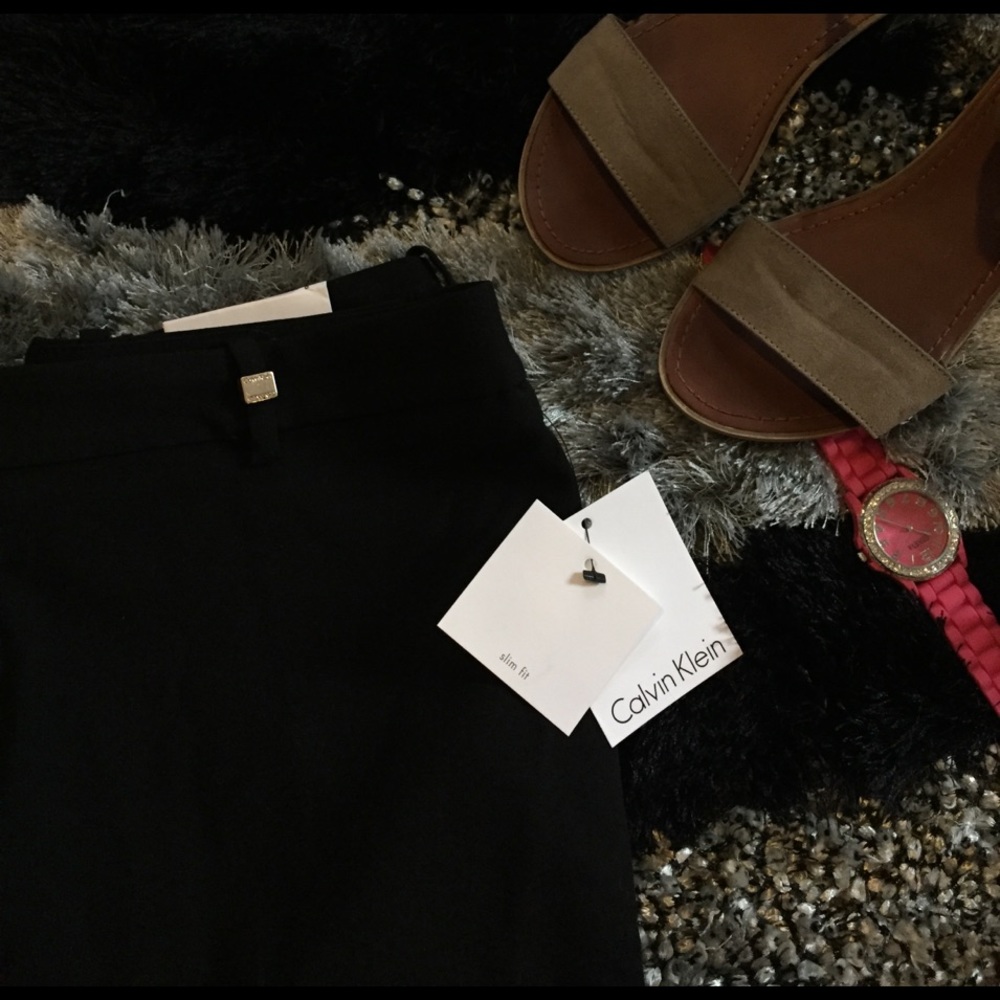 Calvin Klein slim fit dress pants