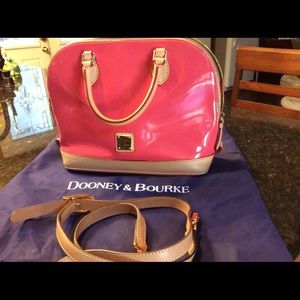 Dooney and Bourke Patent Leather Satchel like new