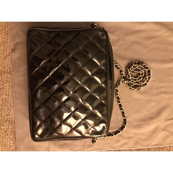 Authentic Chanel Lambskin Camera Bag - Picture 3 of 4