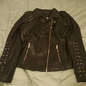 Black "leather" Jacket