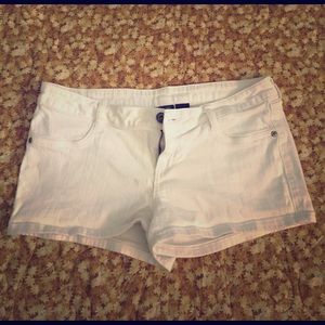 City Streets white Jean Shorts Size 9