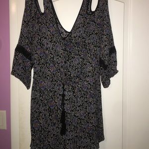 Off the shoulder romper