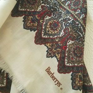 BURBERRYS large scarf 54" x 54"