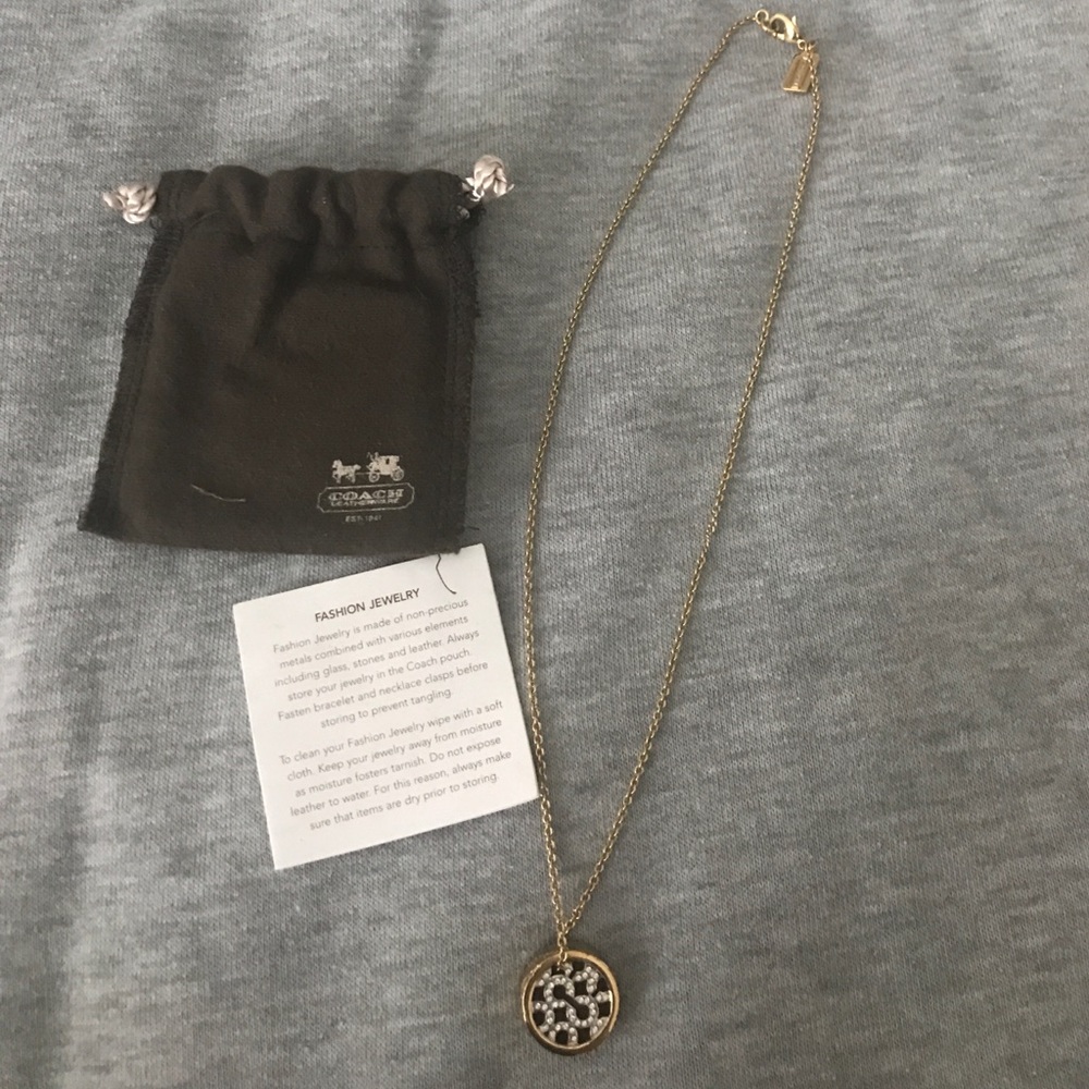 Authentic COACH necklace