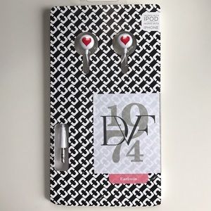 Diane Von Furstenburg earbuds