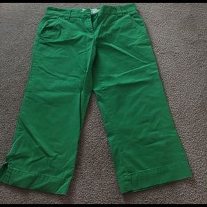 JCrew Chino Capri pants
