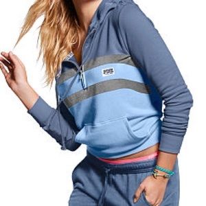 Victoria's Secret PINK Perfect Pullover Quarterzip