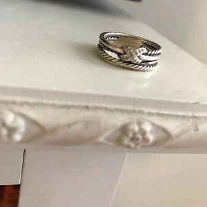 David Yurman X crossover ring