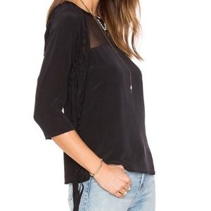 Jen's Pirate Booty Silk fringe top