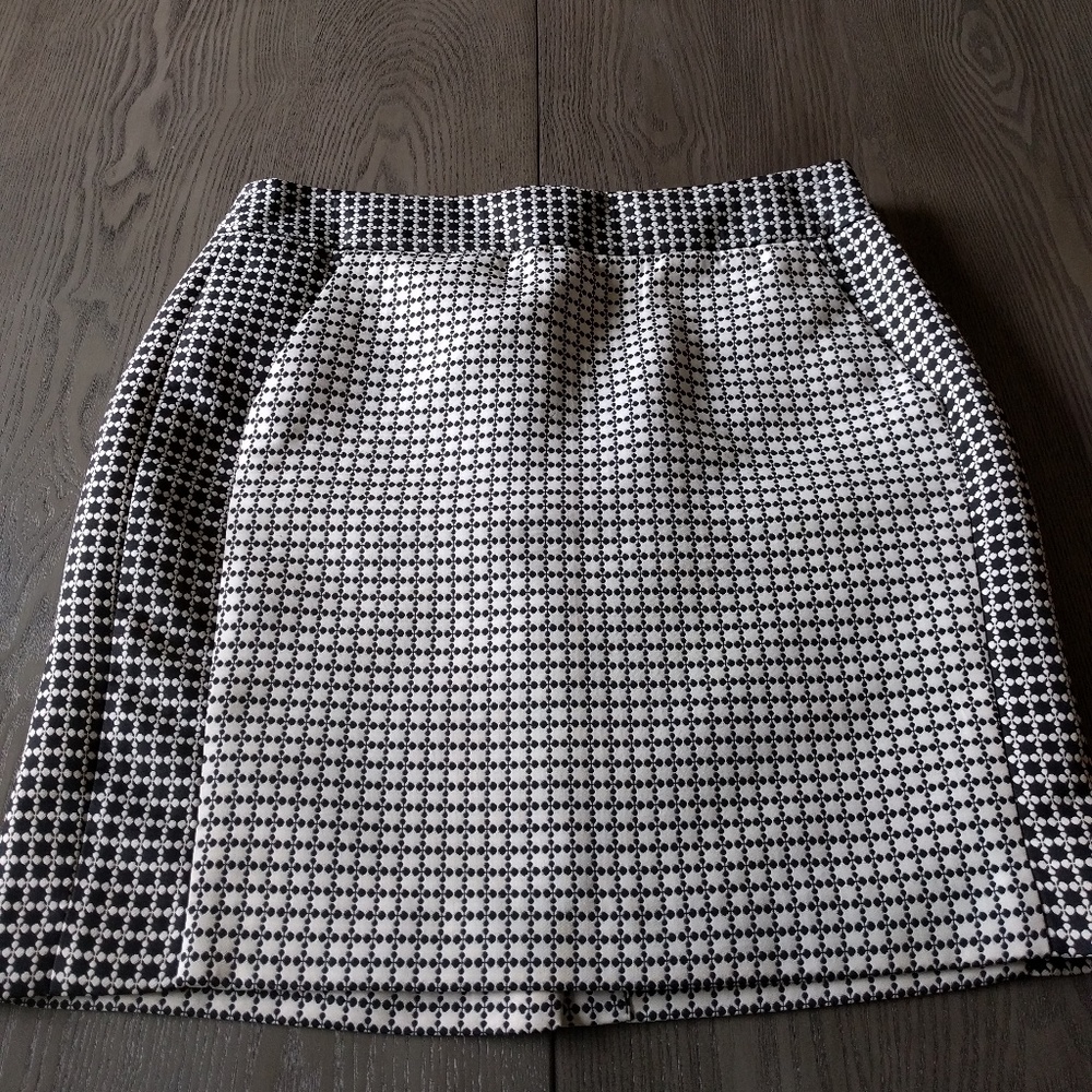 Geometric Printed Skirt from Banana Republic
