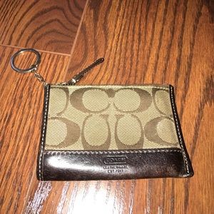 Coach Wallet Keychain🖤🤎