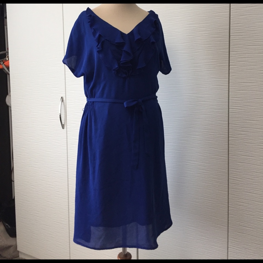 Blue dress