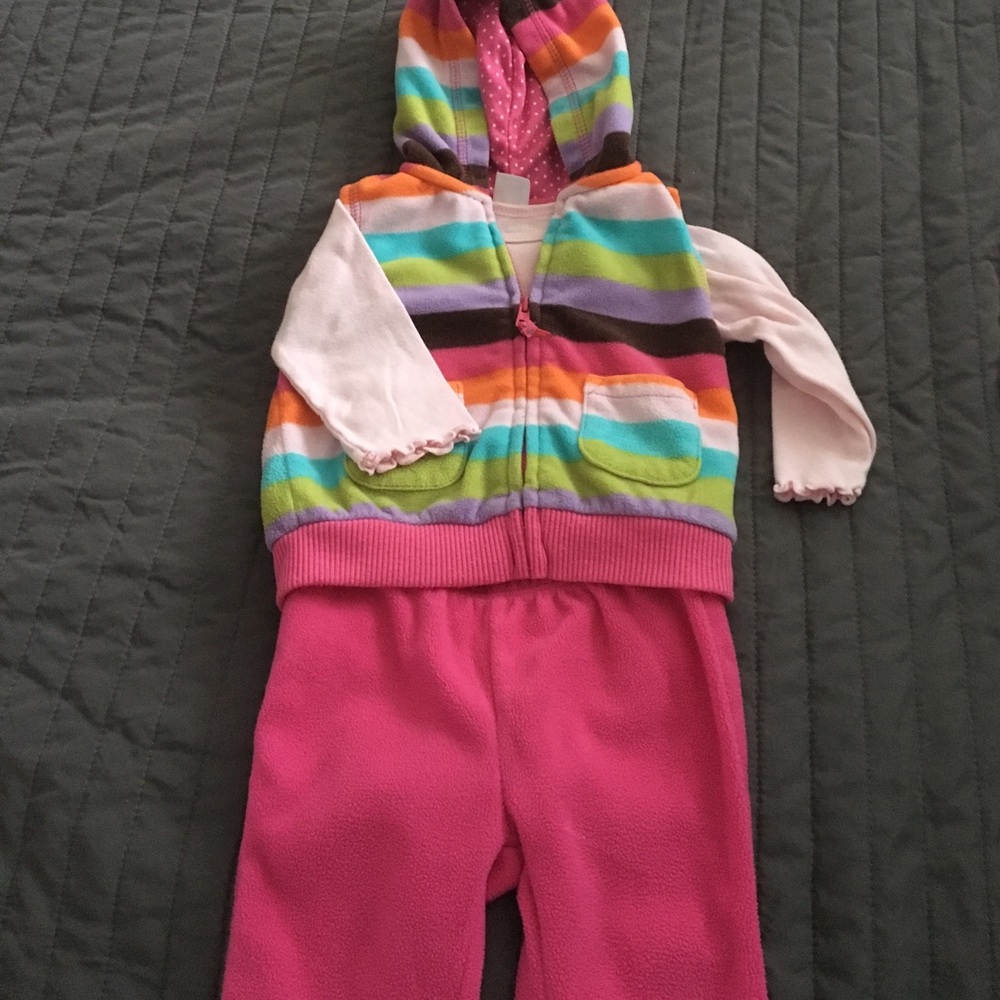 3 piece vest set